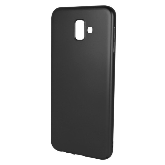 Capa de Silicone Mole para Samsung Galaxy A6 2018 Preto